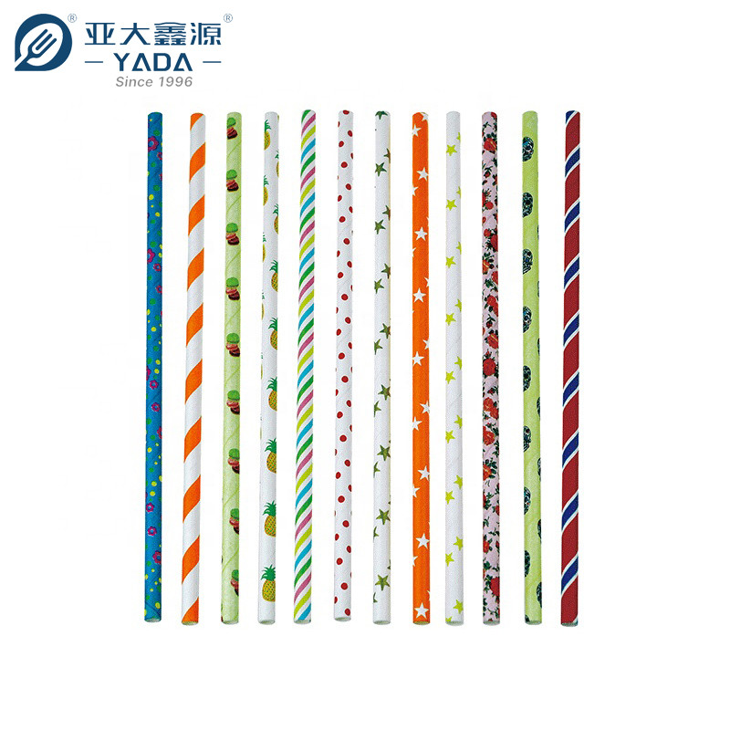 Introduction of Paper Straw, Disposable Colorful Paper Straws