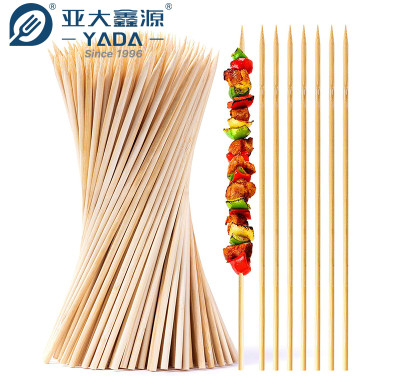 Brochetas de bambú YADA de 300 mm, al por mayor, desechables, compostables, ecológicas, para asar