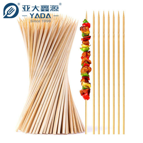 YADA 300mm Bamboo Skewers Wholesale Compostable Disposable Eco-friendly Bamboo Roasting Sticks