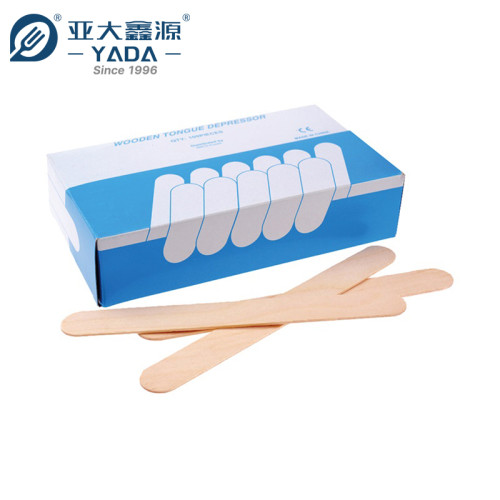 YADA Wooden Tongue Depressor Wholesale Disposable Wood Medical Consumables Supplies