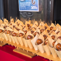 YADA Single-Use Wooden Cone Wholesale | Disposable Wood Sushi Cones | Bulk Appetizer Food Containers