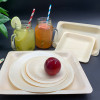 Disposable Rectangular Wooden Plates Wholesale |YADA Rectangular Poplar Wood Pallet|Wood Dining Tray
