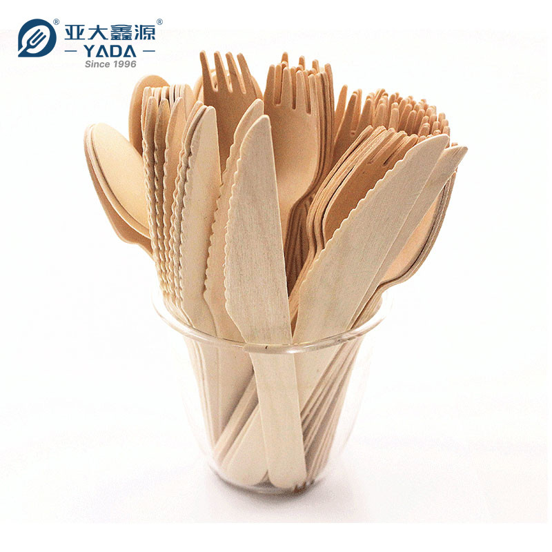 Custom Disposable Wooden Fork, 160mm wooden fork