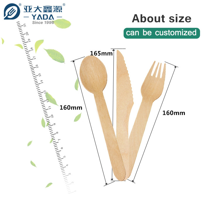 Wooden Cutlery Specifications, Disposable Wooden Cutlery Set