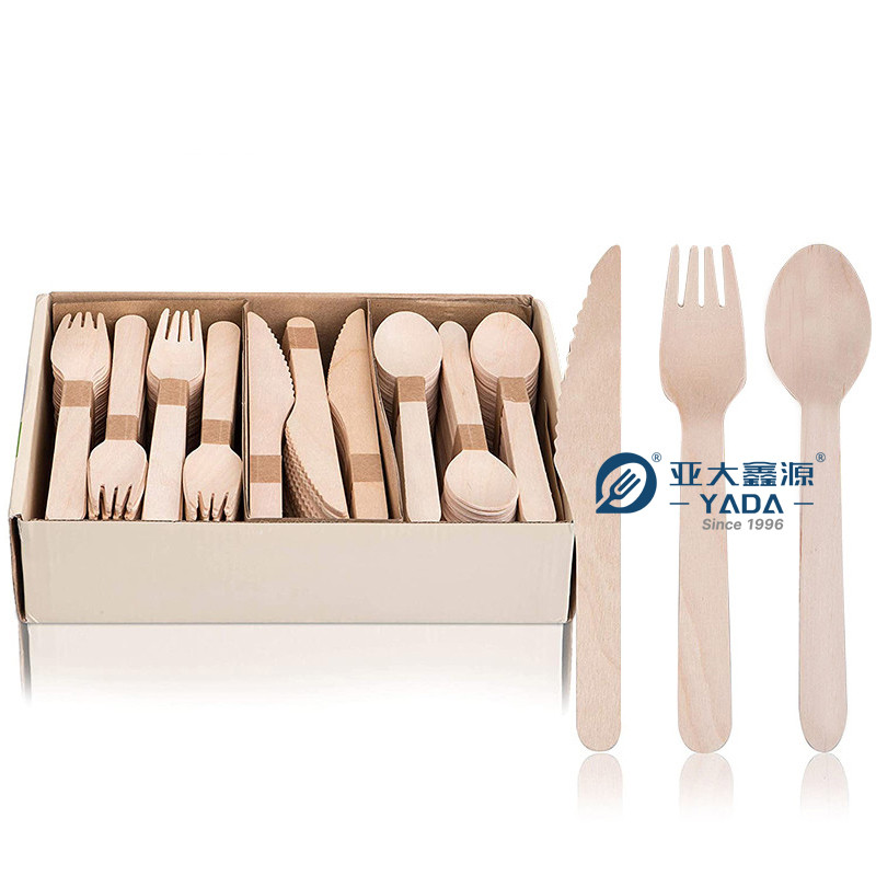 Custom Disposable Wooden Cutlery Set