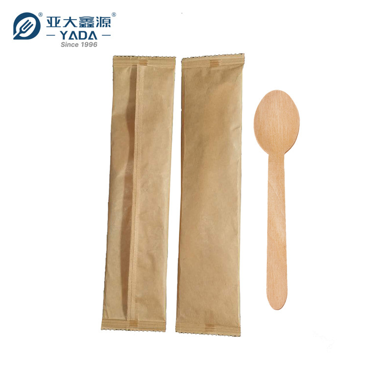 Disposable Wooden Spoon Packing