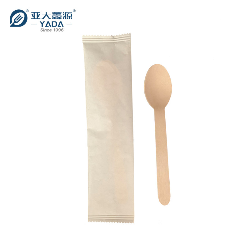 Disposable Wooden Spoon Packing