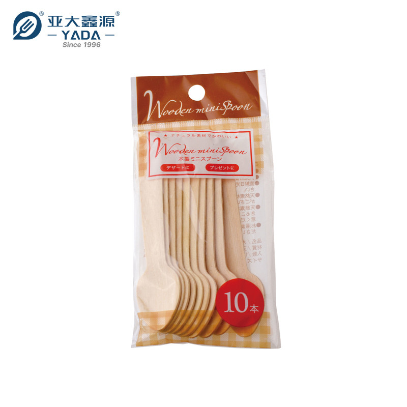 Disposable Wooden Spoon Packing