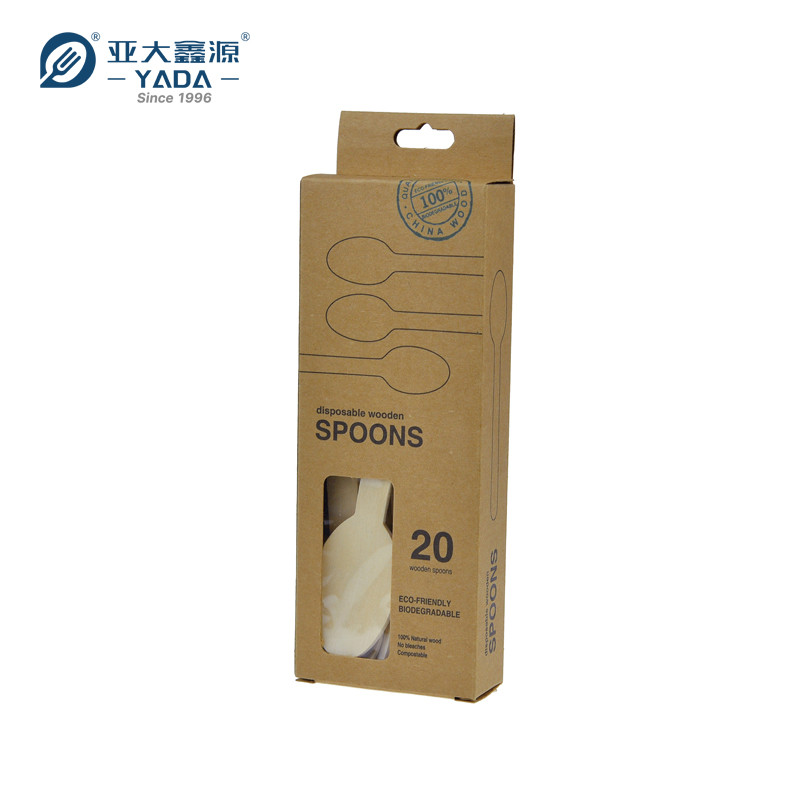 Disposable Wooden Spoon Packing