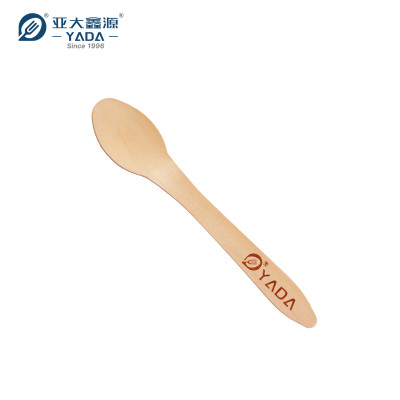 Cucharas de madera desechables de 185 mm al por mayor | Juego de cucharas biodegradables YADA | Cuchara compostable ecológica YD-M