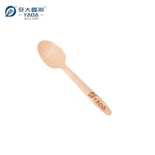 165mm Eco Disposable Wooden Spoons Wholesale | YADA Biodegradable Spoon | Compostable Spoon YD-A