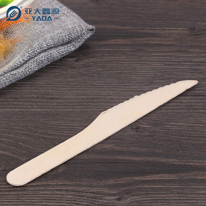 YADA Wooden Knife is Strong for steak. wooden cutting knife