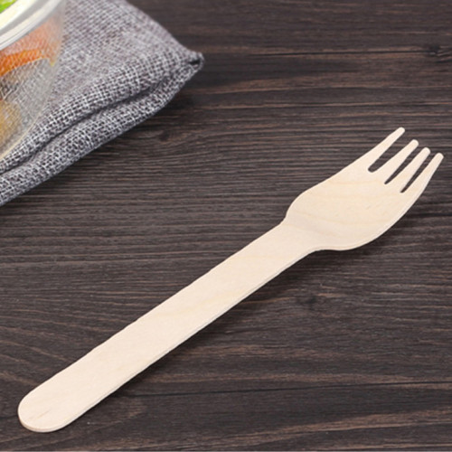 165mm Disposable Wooden Forks Wholesale | YADA Compostable Wood Fork | Eco Biodegradable Forks YD-F