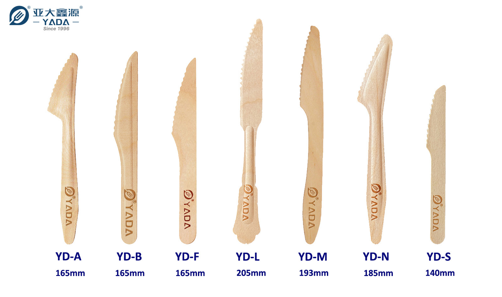 the model and style of the wooden knife