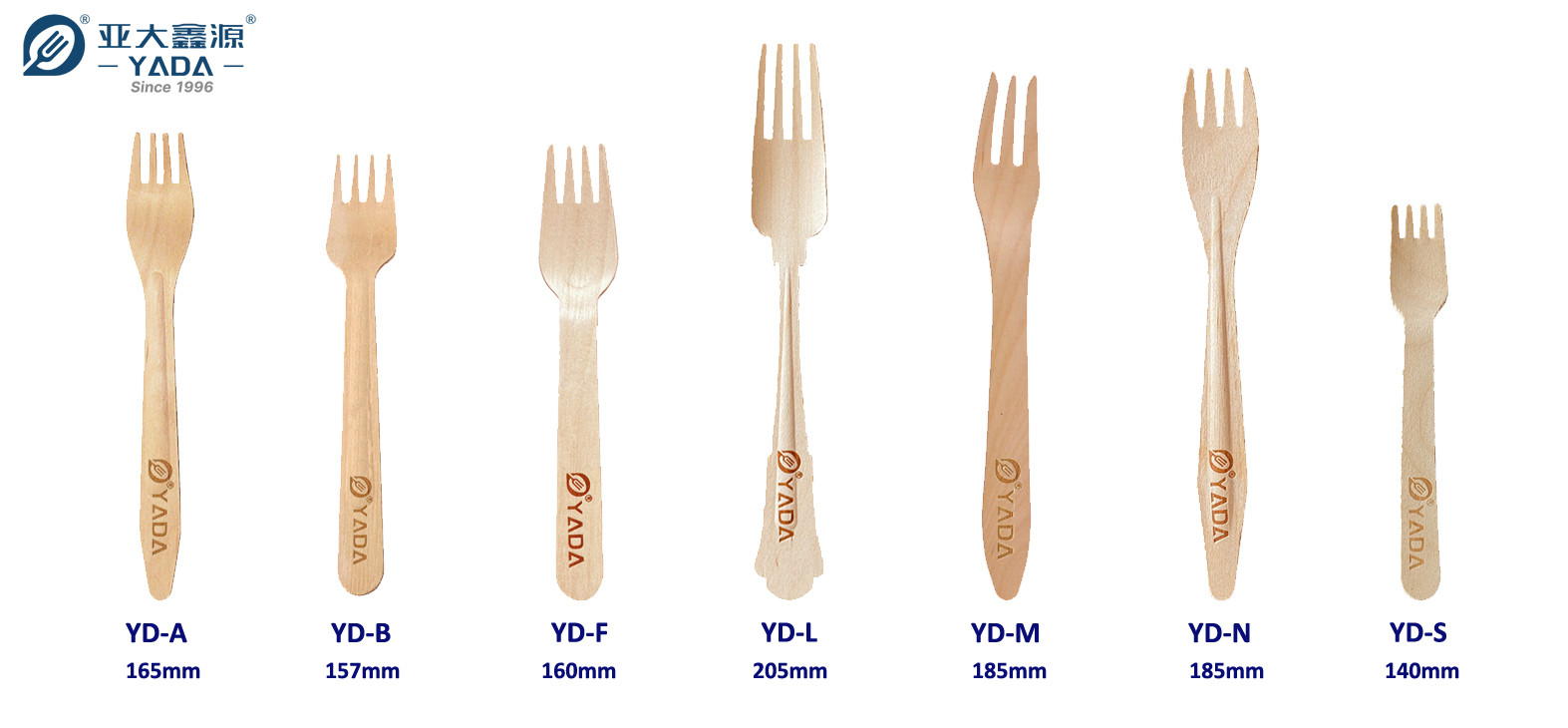 the model and style of the wooden fork