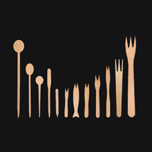 Wooden Chip Fork, Wooden Chip Forks, Wood Chip Fork, Wood Chip Forks, Chip Forks, Chip Fork