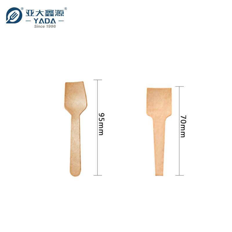 Disposable Wooden Square Head Spoons Specifications