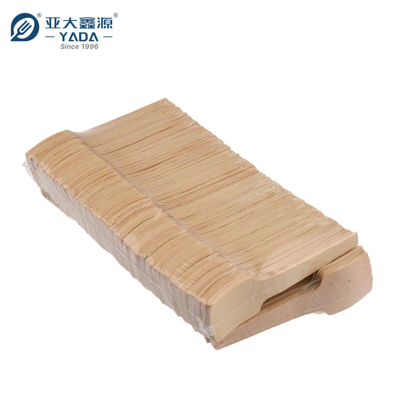 Disposable Wooden Square Head Spoons