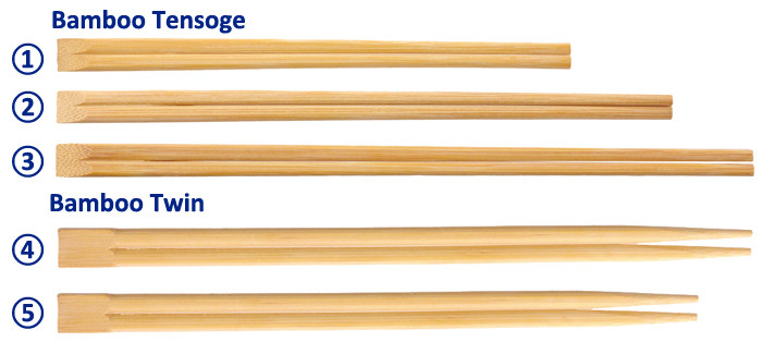 Disposable Bamboo Tensoge Chopsticks