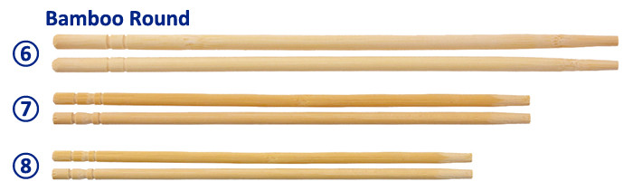 Disposable Bamboo Round Chopsticks