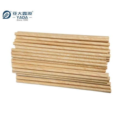 200mm Disposable Wooden Straws Wholesale | YADA Disposable Maple Straw | Compostable Drinking Straw