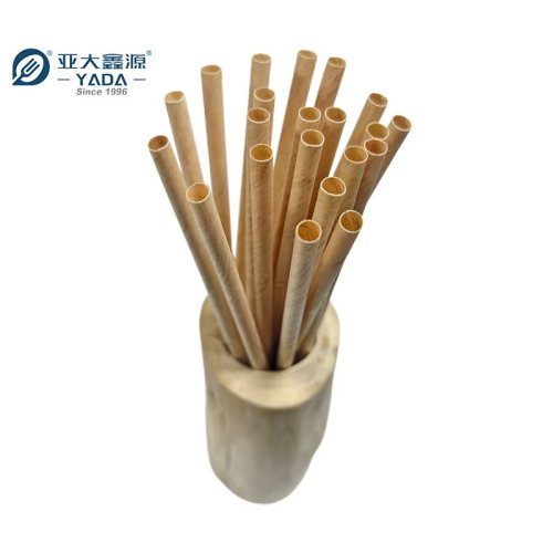 200mm Disposable Wooden Straws Wholesale | YADA Disposable Maple Straw | Compostable Drinking Straw