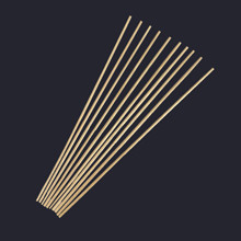 Disposable Wooden Applicator Sticks Without Cotton Tips