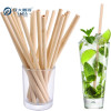 Canudos de bambu reutilizáveis de 60 x 200 mm | Canudo de chá de bambu compostável | Canudo descartável