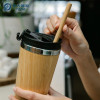 Canudos de bambu reutilizáveis de 60 x 200 mm | Canudo de chá de bambu compostável | Canudo descartável