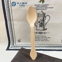 205mm Disposable Wooden Spoons Wholesale | YADA Biodegradable Spoon | Compostable Wooden Spoon YD-L
