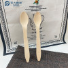 185mm Disposable Wooden Spoons Wholesale | YADA Biodegradable Spoon Set | Eco Compostable Spoon YD-M