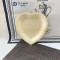 Disposable Heart-Shaped Wooden Plates Wholesale |Birch Wood Heart Shaped Serving Platter for Wedding