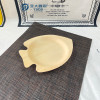 Platos de madera desechables con forma de pez al por mayor | Platos de madera de abedul con forma de pez