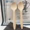 165mm Beech Wood Disposable Spoons Wholesale | Bulk Buy Eco-friendly Sustainable Wooden Spoon YD-A3B
