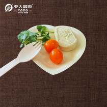 Disposable Wooden Sporks Wholesale | 160mm Eco-friendly Sporks Bulk|Takeout Birch wood Spoon-Fork P3