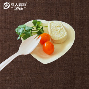 Disposable Wooden Sporks Wholesale | Birch Wood Spoon-Fork | Sale Eco-friendly 140mm Small Sporks P4