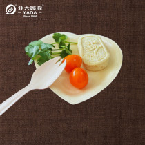 Disposable Wooden Sporks Wholesale | Birch Wood Spoon-Fork | Sale Eco-friendly 140mm Small Sporks P4