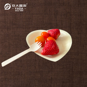 Disposable Wooden Mini Sporks Wholesale | FSC-Certified Birch Wood Spoon-Fork|103mm Tasting Spork P5