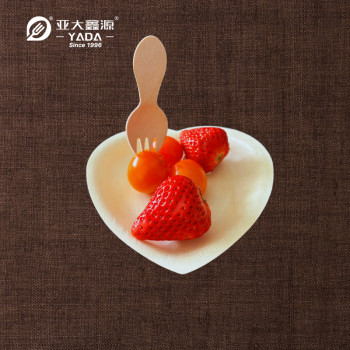 Disposable Wooden Mini Sporks Wholesale | FSC-Certified Birch Wood Spoon-Fork| 80mm Tasting Spork P6