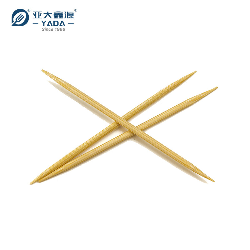 竹制双尖牙签