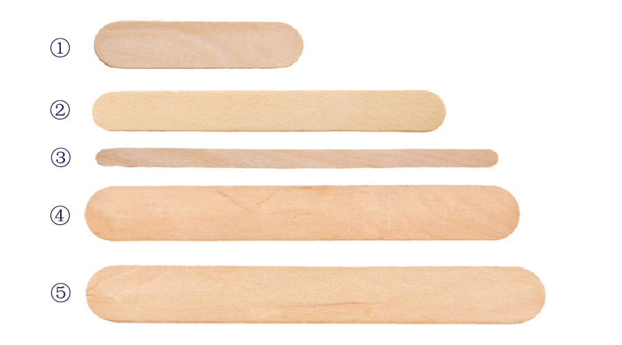 wooden spatula wax sticks Specifications