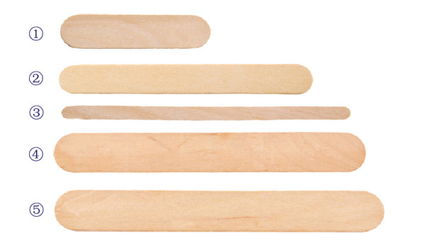 Palitos de madera para manicura