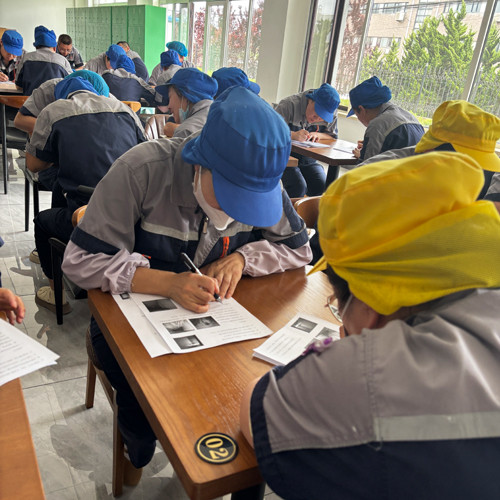 daily staff training, Q&A sessions