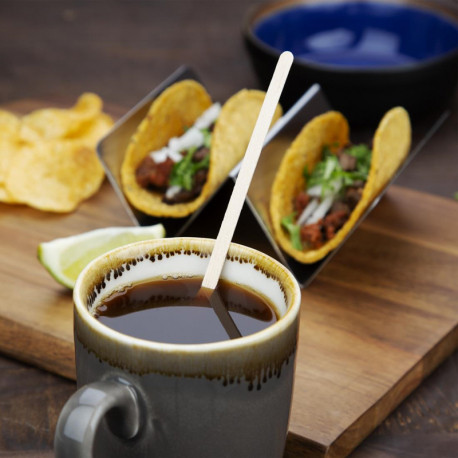 wooden coffee stirrers