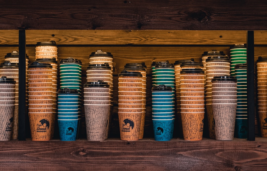 A bundle of wooden coffee stirrers
