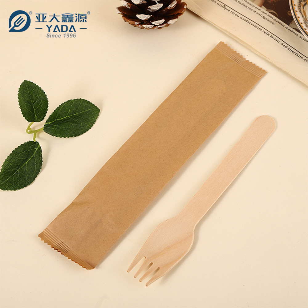 Disposable Wooden Fork, 160mm wooden fork