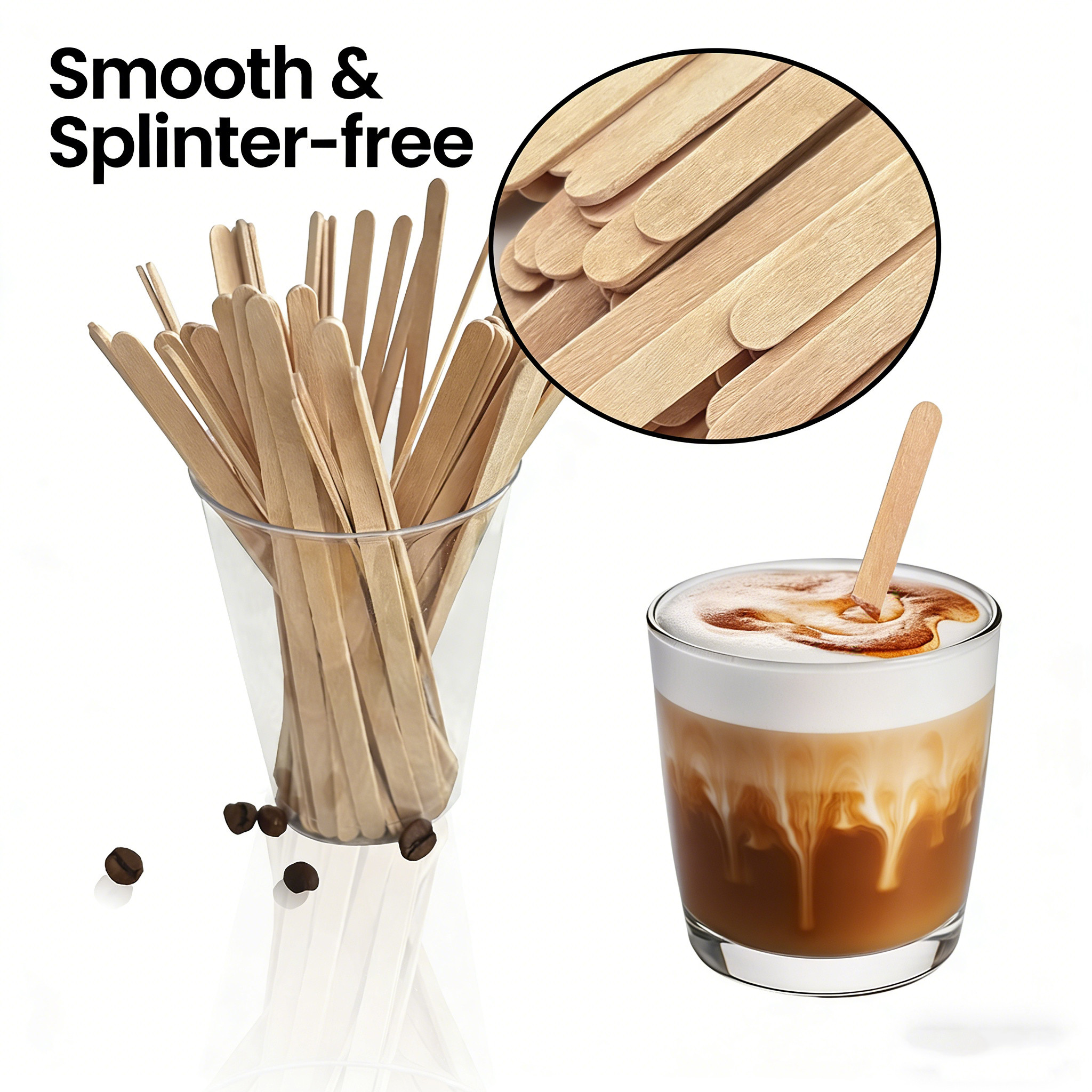 140mm coffee stirrers