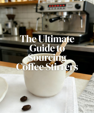 Wholesale Coffee Stirrers Guide: Solve quality issues, meet plastic bans, and boost your café brand today