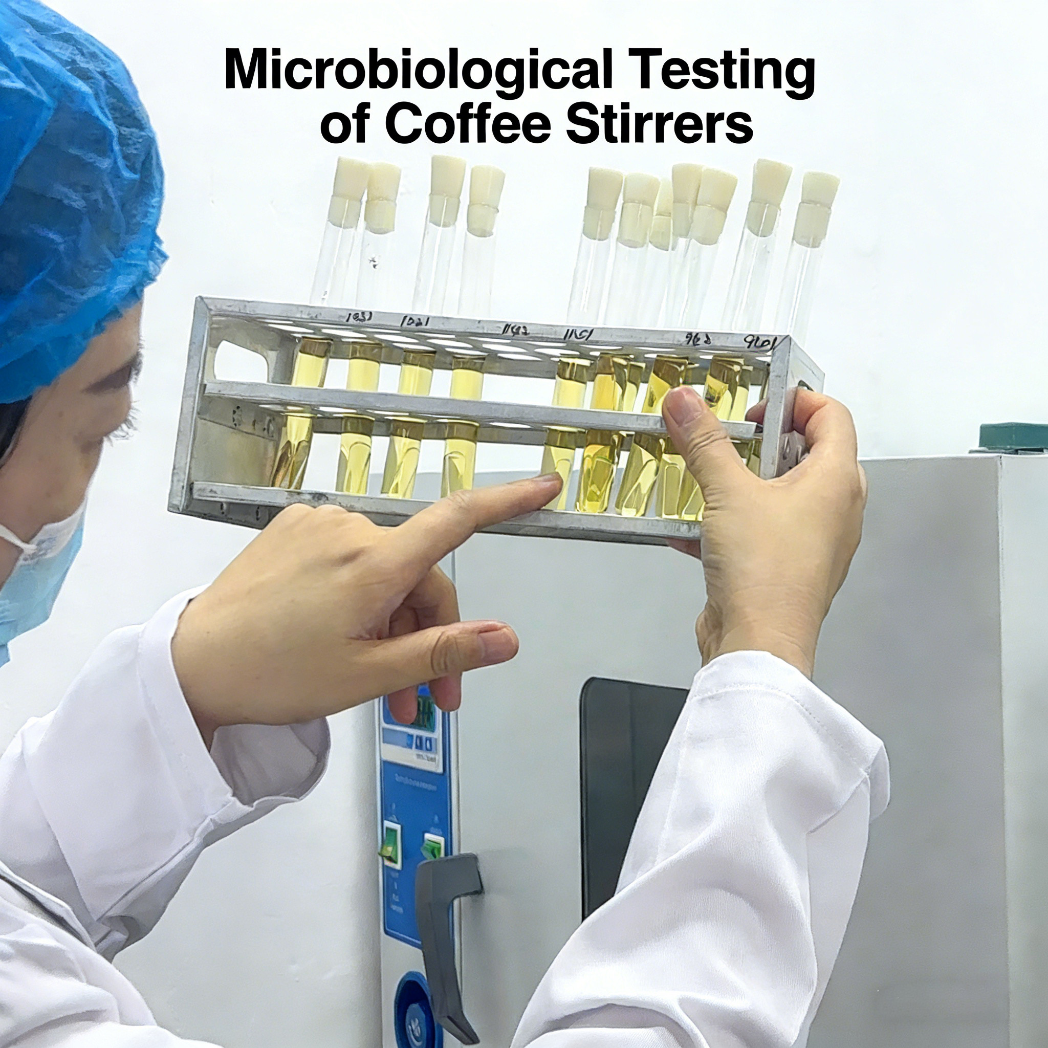 Microbiological Testing of Coffee Stirrers