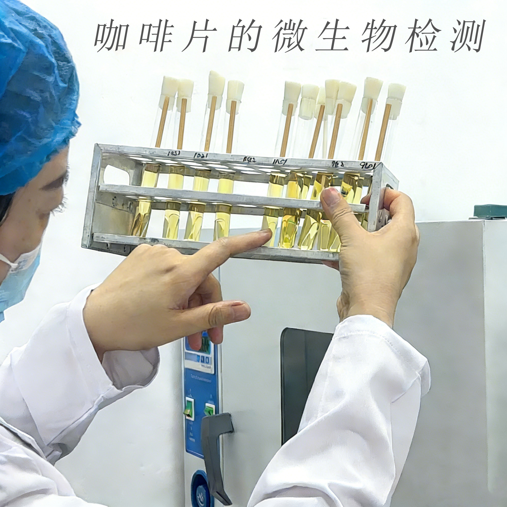 咖啡片的微生物检测